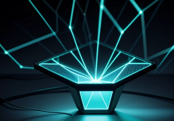 ilustrasi isometrik konseptual pemotongan beban lalu lintas jaringan server menggunakan mikrotik load balancer