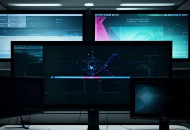 Tim FinOps yang beragam berkolaborasi menganalisis dashboard biaya cloud yang transparan