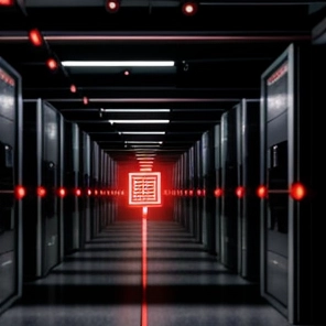 Diagram Jaringan Microsegmentation Zero Trust dengan Ancaman Terisolasi