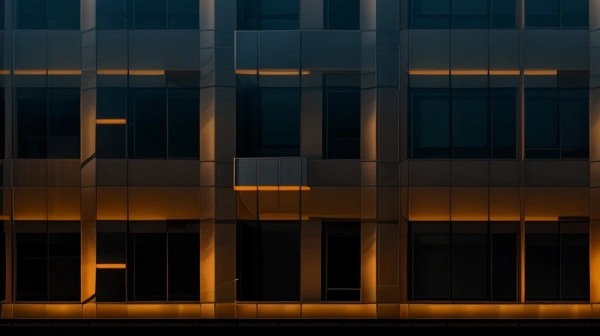 Layar diagnostik pencitraan termal inframerah yang mendeteksi kebocoran rambatan panas laten (Thermal Bridging) pada bingkai aluminium fasad kaca gedung komersial B2B.