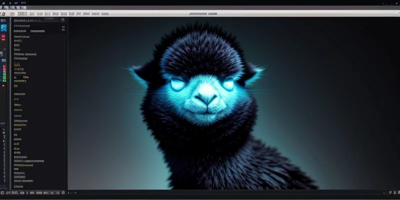 Potongan kode pengaturan lingkungan OLLAMA HOST dan variabel port jaringan di dalam file konfigurasi daemon layanan systemd