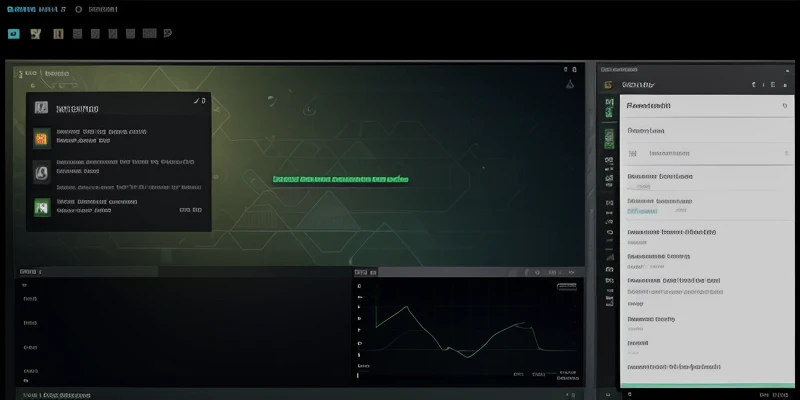 Tangkapan layar pemantauan beban prosesor peladen web yang menunjukkan grafik tenang saat pemrosesan ekspresi reguler tautan dinamis berjalan.
