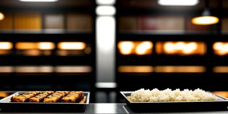 Perbandingan visual piring restoran ayam bakar yang terbuang basi melawan tumpukan rapi kemasan vakum beku kelas industri.